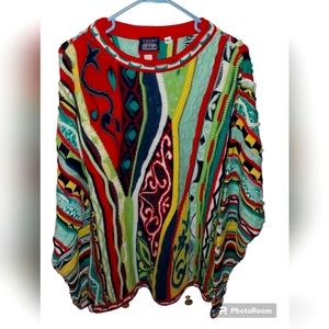 Coogi Sweater "Down Under Blue" OBO